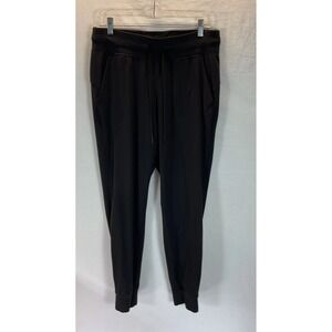 Lululemon Joggers Womens 10 Ready To Rulu‎ Black Stretch Drawstring pockets